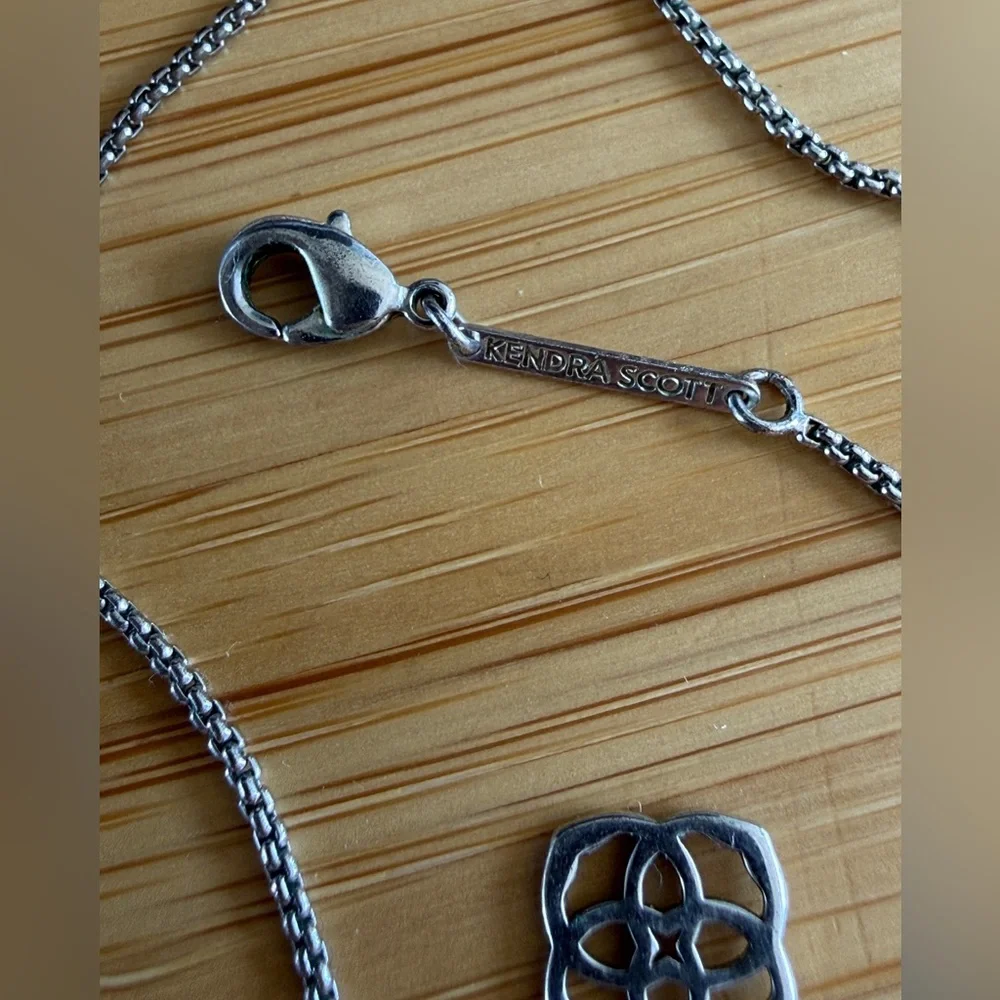 Kendra Scott Silver Necklace - Picture 2 of 3
